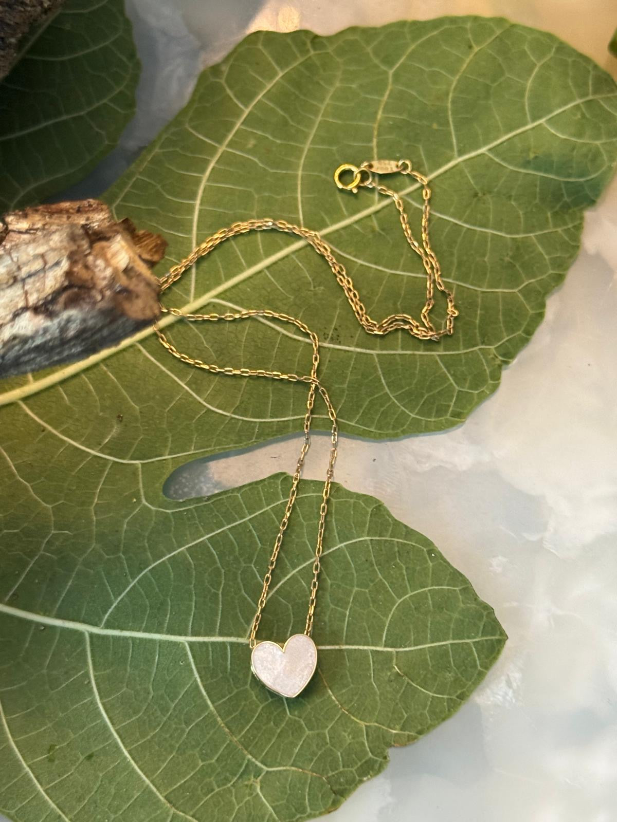 Heart pendant with chain