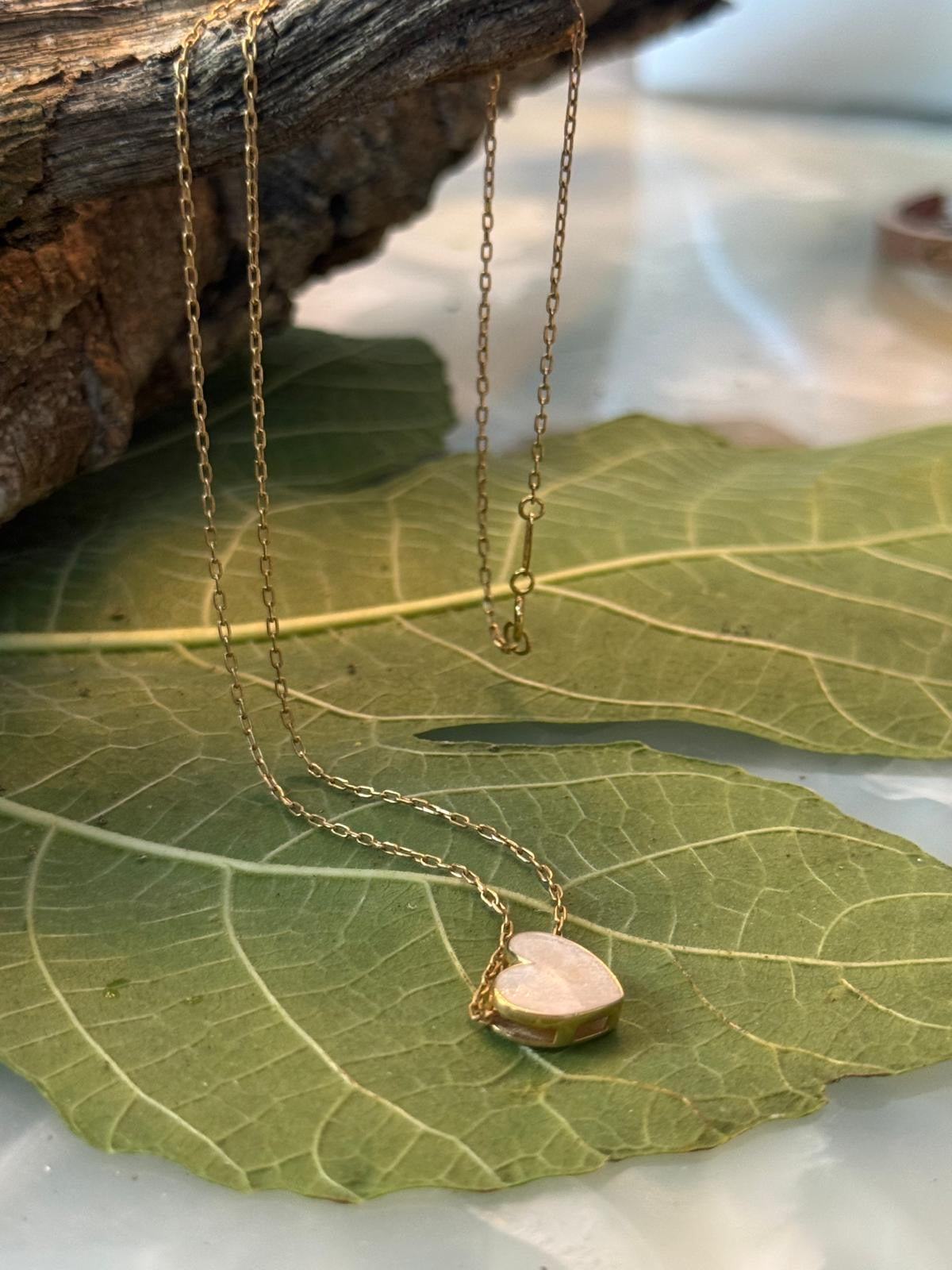 Heart pendant with chain