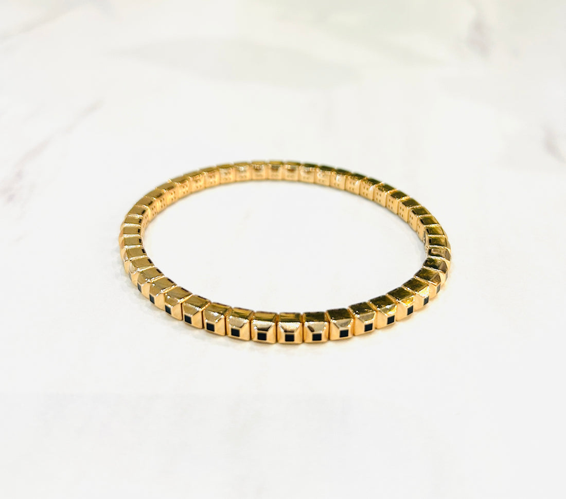 Flexi bangle 18k gold